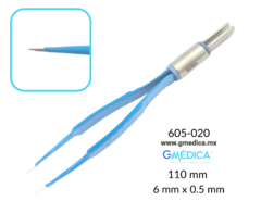 Pinzas Bipolares Recta BOWA Medical 110 mm, 6 mm x 0.5 mm