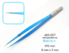 Pinzas Bipolares Recta BOWA Medical 195 mm, 8 mm x 2 mm - 605-057