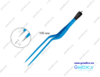 Pinzas Bipolares Bayoneta BOWA Medical 165 mm, 4 mm x 2 mm - 610-016