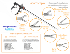 Set de Pinzas para laparoscópica monopolares Desmontable REUSABLE (7 piezas) - 736-005-MD06 en internet
