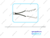 INSERTO PARA PINZA BIPOLAR REUSABLE FILO DE TIJERA TIPO HIRSCH DE 45 CM - 751-045