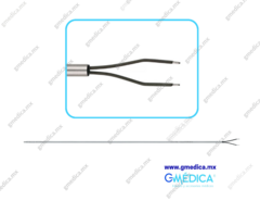 INSERTO PARA PINZA BIPOLAR REUSABLE TIPO MICROPINZAS DE 45 cm - 754-045