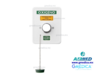 TAPA SUBENSAMBLE PLAFÓN ARAMED OXÍGENO 802208 - G MEDICA, SA DE CV