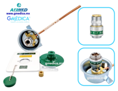TOMA PARA PARED ARAMED OXÍGENO (ENCHUFE RÁPIDO) 902201 - G MEDICA, SA DE CV