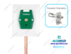 Toma de pared tipo Chemetron para oxígeno enchufe rápido ARAMED 902251
