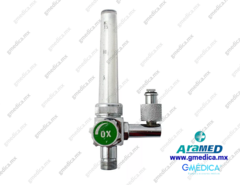 Flujómetro sencillo para oxígeno 0-15 L.P.M. Conexión Plarre - 902318