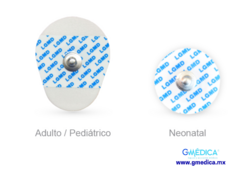 ELECTRODO ADULTO / PEDIATRICO ECG DESECHABLE 50 PIEZAS - comprar en línea