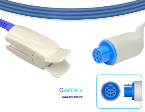 Sensor SpO2 de Conexión Directa Compatible con Datex Ohmeda - OXY-F4-N