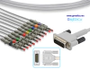 Cable EKG de Conexión Directa Compatible con Schiller
