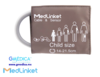 Brazalete NIBP Pediatrico Reusable 1 VIA / M1572A - Y000c1