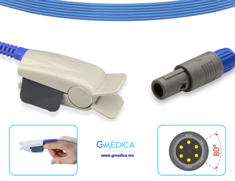 Sensor Adulto SpO2 Mindray / Datascope / Vitacare 2000 en internet