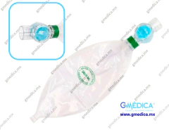 BOLSA DE RESERVORIO SIN ADAPTADOR PARA RESUCITADOR TIPO AMBU REUSABLE 2600 ML
