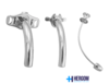 Canula de Jackson Baño de Plata para traqueostomía No. 7 - 11 mm HERGOM