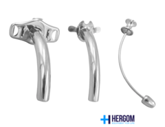 Canula de Jackson Baño de Plata para traqueostomía No. 7 - 11 mm HERGOM
