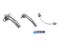 Canula de Jackson Baño de Plata para traqueostomía No. 7 - 11 mm HERGOM - comprar en línea