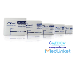 Brazalete NIBP Desechable Neonatal 2 Via No. 2 - 4 cm-8 cm