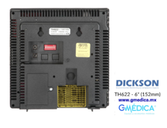 GRAFICADOR REGISTRADOR GRÁFICO CIRCULAR DE HUMEDAD Y TEMPERATURA DE 6" (152mm) MARCA DICKSON MOD. TH622 - G MEDICA, SA DE CV