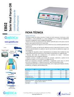 Electrocauterio / Electrobisturi EB02 de la Marca Heal Force - tienda en línea