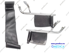 REPOSAPIÉS CON SOPORTE PARA PANTORRILLAS PARA SILLA DE RUEDAS en internet