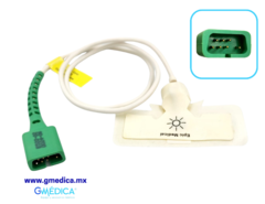 Sensor SpO2 Desechable EPIC Stat-Shell E500 Adulto / Pediatrico