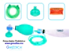 Resucitador tipo AMBU de Silicon Reusable Pediátrico con Estuche