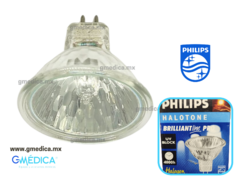 Foco Philips BAB Halogeno 12V 20W - CG36° - 20MRC16/FL36 - G MEDICA, SA DE CV