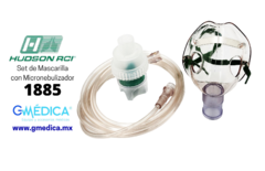Set Mascarilla Para Nebulizador Adulto - Hudson RCI 1885 Micronebulizador - comprar en línea
