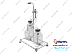 ASPIRADOR DE SUCCION RODABLE CON VACUOMETRO INFRA D-507 - comprar en línea