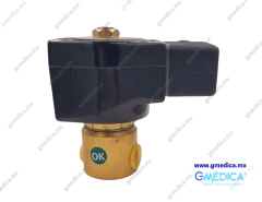 VALVULA SOLENOIDE ELECTROVALVULA DE 2 VIAS JEFFERSON 1/4" NPT - 1327BA302T, 120/60-110/50Hz.