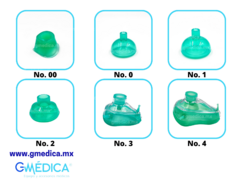 Mascarilla para Anestesia Silicón para Paciente Pediatrico No. 2 - G MEDICA, SA DE CV