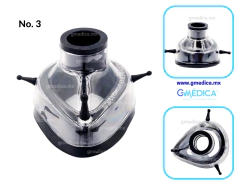 Mascarilla para Anestesia De Latex Reusable Infantil No. 3 en internet