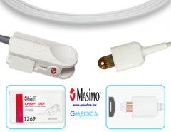 Sensor SpO2 Corto Original Masimo - 1269 Adulto