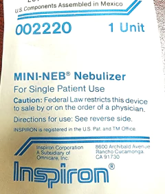 Frasco Mini Nebulizador INSPIRON - tienda en línea
