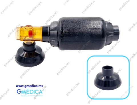 RESUCITADOR PEDIÁTRICO TIPO AMBU REUSABLE NEGRO