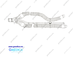CIRCUITO DE RESPIRACION REUSABLE ADULTO N-502011 PURITAN BENNETT - comprar en línea