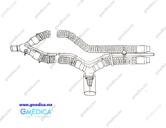 CIRCUITO DE RESPIRACION CON TRAMPA REUSABLE ADULTO N-502012 PURITAN BENNETT - comprar en línea