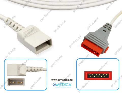 Cable Adaptador IBP Compatible con GE Healthcare / Marquette - 650-236 - comprar en línea