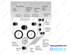 UNIDAD DE RESPIRACION PURITAN BENNETT PR-2 PURITAN BENNETT VENTILADOR MECANICO "NUEVO"