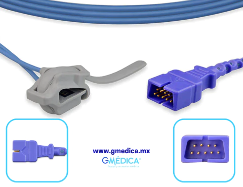 Sensor SpO2 Corto Compatible con Covidien / Nellcor Neonatal