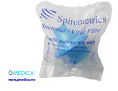 Imagen de Filtro Bacterial Desechable Spirometrics D1010-2 /2195