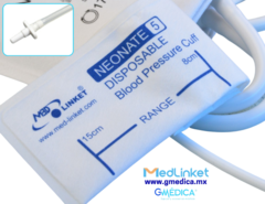 Brazalete NIBP Desechable Neonatal 1 Via - 8 cm - 15 cm, No. 5