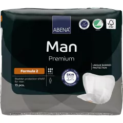 Absorvente Masculino Abena Man F2 Premium  