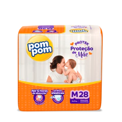 Fralda infantil Pom Pom Protek Proteção de Mãe tamanho m