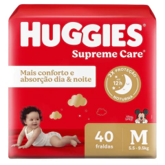 Huggies Supreme Care tamanho m