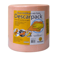 Pano Absorvente Multiuso Picotado - Rolo com 600 unidades - Descarpack