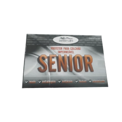 Protetor de Colchão Impermeável Siliconado Com Elástico - King Size - Senior Care