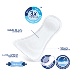 Absorvente Tena Lady Discreet Maxi Night com 6 unidades