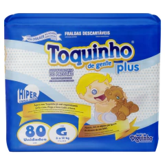 fralda infantil Toquinho de Gente Plus g