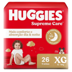 Huggies Supreme Care tamanho xg