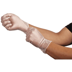 Luva de Vinil sem Pó - Cartucho com 100 Unidades - Vabene